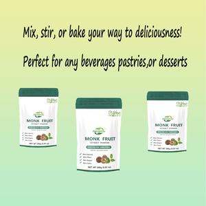 Extracto de <span class=keywords><strong>Fruta</strong></span> <span class=keywords><strong>del</strong></span> <span class=keywords><strong>Monje</strong></span> en Polvo HALAL, <span class=keywords><strong>Precio</strong></span> de Fábrica, Marca Privada OEM, V25% Mogrosides, para <span class=keywords><strong>Endulzante</strong></span> <span class=keywords><strong>Natural</strong></span> Sin Calorías - Product Image 3