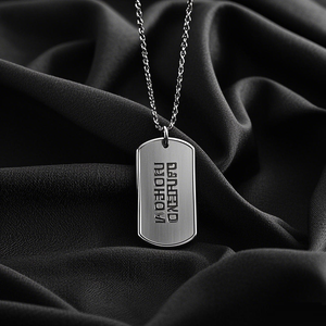 कस्टम डॉग टैग क्यूआर कोड व्यक्तिगत हार टैग जस्ता मिश्र धातु धातु एनमेल टैग कुत्ते पेलेंट हार - Product Image 6