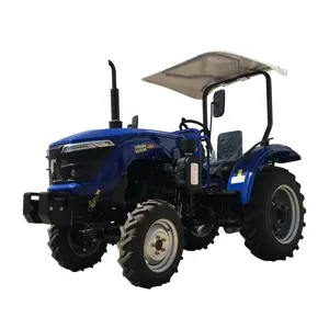 Piccolo 40hp baldacchino blu trattore rivenditore uso Yto motore piccolo Mini trattore per azienda agricola