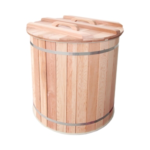 Bañera de <span class=keywords><strong>Hidromasaje</strong></span> Moderna para Exteriores HI-Q GROUP, Bañera de Cedro Rojo Canadiense para Baños de Hielo - Product Image 2