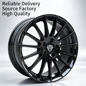 Rines FLowtone de 18 Pulgadas 5x112 en Negro Mate, Multirradio, de Aleación de Aluminio para Mercedes, Audi, <span class=keywords><strong>Golf</strong></span>, Jetta, Sagitar - Product Image 1