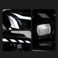Convient aux modèles Audi A3 2008-2012, ensemble de phares pour la version RS avec lentilles LED et effet lumineux dynamique de type « cheval au galop »
