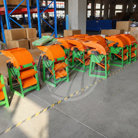Décortiqueuse de maïs compacte électrique 2kW 220V, 1500kg/h, haute productivité, pour petites exploitations agricoles et alimentation de volailles
