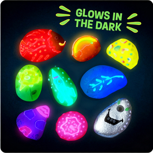 Kit di pittura Rock per bambini che si illuminano al buio Set di giocattoli <span class=keywords><strong>da</strong></span> <span class=keywords><strong>disegno</strong></span> con Rock per bambini dai 6 ai 12 anni per ragazzi e ragazze Kit di attività artigianali - Product Image 3