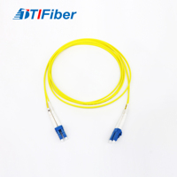 Cable de Fibra Óptica 3M 5M LC UPC Dúplex Simplex OS2 Monomodo G652 G657, 2 Hilos 9/125μm, para Uso FTTH FTTR
