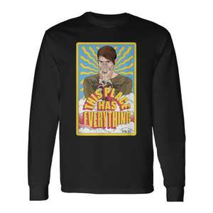 Snl Esta plaza tiene de todo Camiseta de manga larga Stefon La más popular de Nueva York - Product Image 1