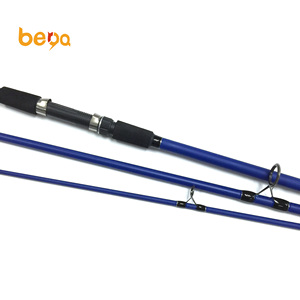Couleur bleue 3.0m-4.5m 3 sections carbone longue coulée Surf <span class=keywords><strong>canne</strong></span> <span class=keywords><strong>à</strong></span> <span class=keywords><strong>pêche</strong></span> <span class=keywords><strong>pour</strong></span> <span class=keywords><strong>gros</strong></span> poissons <span class=keywords><strong>pêche</strong></span> en <span class=keywords><strong>mer</strong></span> - Product Image 3
