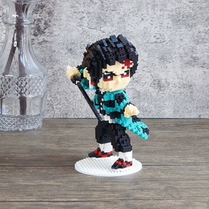 Nhật Bản Anime Câu Đố Xây Dựng Khối Gạch Đồ Chơi Giáo Dục Nhân Vật DIY Mô Hình Đồ Chơi Nhựa Trang Trí - Product Image 5