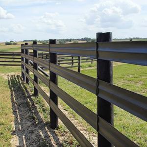 Elektrische Afrastering Flexibele Rail Paardenafrastering Flexibele Stud Rail - Product Image 1