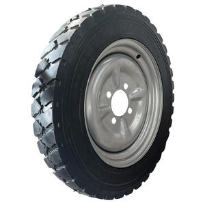 SR1900 19 pollici 20 pollici 4.00-12 pneumatici in gomma piena a quattro fori e ruota per macchine agricole elettriche di ingegneria triciclo - Product Image 6