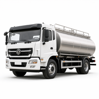 Camion-citerne à huile comestible Dongfeng Tianjin VR 4X2 260HP 12,5m³