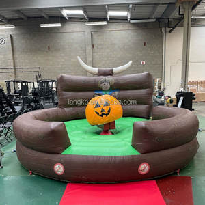 Machine de rodéo gonflable pour adultes, jeu de combat de taureau, taureau mécanique, pour la vente et la location événementielle en <span class=keywords><strong>Espagne</strong></span> - Product Image 3