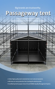 Ngoài trời cắm trại ba lớp lều với xách tay màn hình Led có thể gập lại nhôm 4 Mùa sử dụng được - Product Image 6