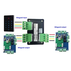 Wiegand Multiplex Converter 1 Wiegand RFID Reader To 2 Channel Wiegand Access Controller Board Output Convert Board