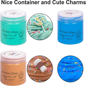 Kit de Slime Sorpresa DIY al por Mayor, Juguete de Slime Súper Suave y No Pegajoso con 3 Paquetes de Slimes de Mantequilla para Niñas y Niños - Product Image 3