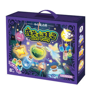 POWER Shinning Mr. Toy Pequeño <span class=keywords><strong>Mago</strong></span>, Manualidad <span class=keywords><strong>Infantil</strong></span> que Brilla en la Oscuridad, Regalo DIY, Botella de Poción Mágica, Hada Floral - Product Image 1