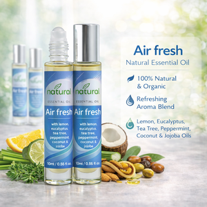 Aceites Esenciales 100% Puros y Orgánicos en Roll-on para Oficina, Relajantes, Refrescantes, Purificadores <span class=keywords><strong>de</strong></span> Aire, Neutralizadores <span class=keywords><strong>de</strong></span> Olores, Purificación del Aire - Product Image 1