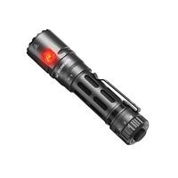 Lampe torche EDC Wurkkos T1 5500LM rechargeable par USB-C avec molette rotative, lumière latérale RGB, lampe de travail pour usage tactique en extérieur