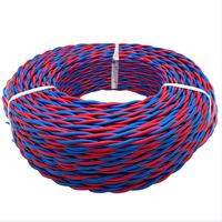 Industrielles Brand bekämpfung spezifisches Leitungs signal Twisted Pair Wire Zweifarbiges 1,0 mm² RVS Flamm hemmendes Netz kabel