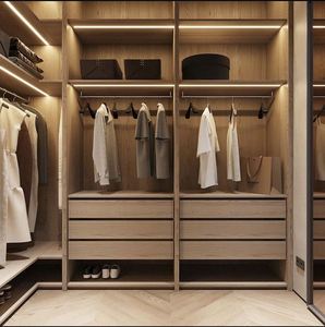 Armario de Madera Contemporáneo, Juego de Muebles de Dormitorio de Madera, Armario Personalizado, Vestidor, Guardarropa - Product Image 3