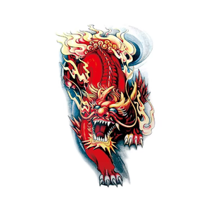 Pegatinas de <span class=keywords><strong>Tatuaje</strong></span> de Dragón para Brazo y <span class=keywords><strong>Hombro</strong></span>, Novedad 2025, Pegatinas de <span class=keywords><strong>Tatuaje</strong></span> Geniales para Adultos, para Hombres y Mujeres - Product Image 3