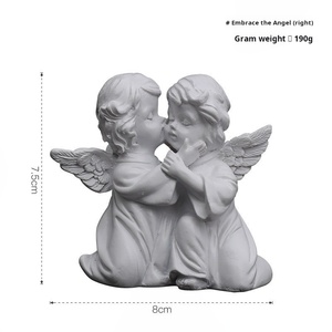 Figura Chica Corazón Escultura Escritorio Pequeño Ángel Lindo Retro Farcent Resina Artesanía Encantos Artículos de decoración del hogar - Product Image 6