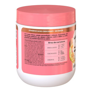 Linea di salone-SOS Cachos Mel e Oleo de Argan - Ativador de Cachos 500Gr (17.64Oz) - Product Image 2