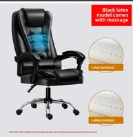 Bureau de direction : Bureau moderne et simple pour manager, ensemble table et chaise pour bureau de directeur/PDG