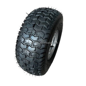 NINGSHUO NSPM7054 <span class=keywords><strong>Roue</strong></span> pneumatique de haute qualité 15x6.00-6 Roues de <span class=keywords><strong>brouette</strong></span> de chariot à sac avec alésage de 20mm Pneus de tondeuse à gazon - Product Image 1