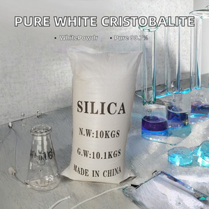 <span class=keywords><strong>Cristobalite</strong></span> SiO2 99,7 de qualité industrielle, blanc pur, également connu sous le nom de <span class=keywords><strong>silice</strong></span> pour peinture et revêtement - Product Image 3