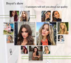 Extensión de cabello de alta calidad 100% Cabello humano virgen europeo 6D 3rd Extensiones de cabello - Product Image 6