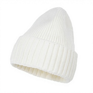 Bonnets en tricot doublés satin, motif tête de mort, épais, côtelés, design dessiné à la main, pour l'hiver, la plage, les voyages, style décontracté unisexe - Product Image 2