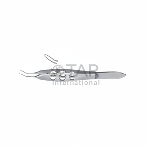 คีมผ่าตัดแบบแทรก Buratto Soft ปลายโค้งมน ขัดเงาอย่างดี ปากคีมโค้งมน ทำจากสแตนเลส ขนาด 10 ซม. เครื่องมือแพทย์ผ่าตัด - Product Image 1