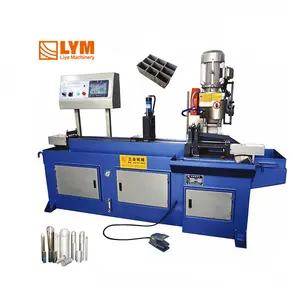 YJ-325CNC CE & BV full servo feeding pipe cutting machine CNC automatic tube solid rod bar cutting sega circolare