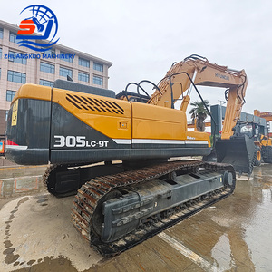 Grande pelle sur chenilles hydraulique d'occasion Hyundai 305-9T 305LC-9T de 30 tonnes à vendre Excavadora Hyundai d'occasion lourde - Product Image 2