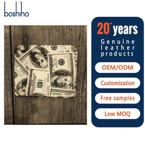 Porte-cartes court vintage avec poche avant, blocage RFID, multi-cartes, en cuir de vachette souple pleine fleur noir, fermeture ouverte, nylon, unisexe - Product Image 1