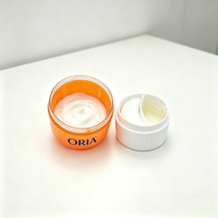 Pot à crème pour les yeux et le visage Yin-Yang à double compartiment en PP, 100 g, léger, double compartiment, crème de soin de jour et de nuit