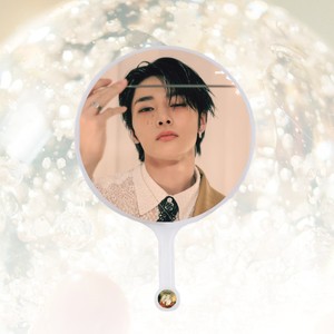 Nouveau personnalisé Transparent en plastique Kpop Mini ventilateurs 10cm mignon ventilateur à main Double face Mini ventilateur en plastique Kpop <span class=keywords><strong>piquet</strong></span> - Product Image 5