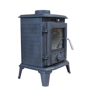 Estufa <span class=keywords><strong>de</strong></span> cocina <span class=keywords><strong>de</strong></span> leñ<span class=keywords><strong>a</strong></span> <span class=keywords><strong>de</strong></span> hierro fundido con llama <span class=keywords><strong>de</strong></span> estilo moderno con horno - Product Image 3