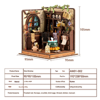 Kit de maison miniature en bois à assembler soi-même Yuangu, paysage miniature, échelle 1:48, pour les 14 ans et plus