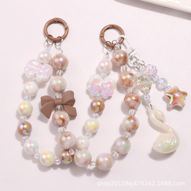 Q1343 - 6 chaîne de perles au hasard