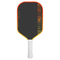 Raquette de pickleball en fibre de carbone T700 pressée à chaud, exclusive transfrontalière, ensemble complet 230g 16mm 41.8cm