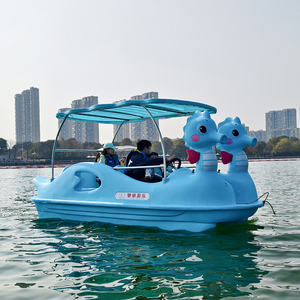 Bote Eléctrico Comercial Sea Horse, Material LLDPE Resistente, Velocidad de 7-8 km/h, para Alquiler en Zonas Turísticas y Resorts - Product Image 1