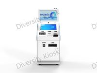 Multiple Self Service Currency Exchange Kiosk Touch Screen Machine Bill Payment Software Gateway VISA/Master Card Payment
