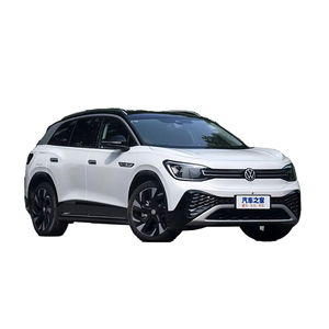 Pour ID.6 Crozz modèle 2024, <span class=keywords><strong>véhicule</strong></span> électrique PURE+ révisé, SUV intermédiaire blanc, 5 portes, 7 places, autonomie NEDC maximale de 601 à 700 km - Product Image 3