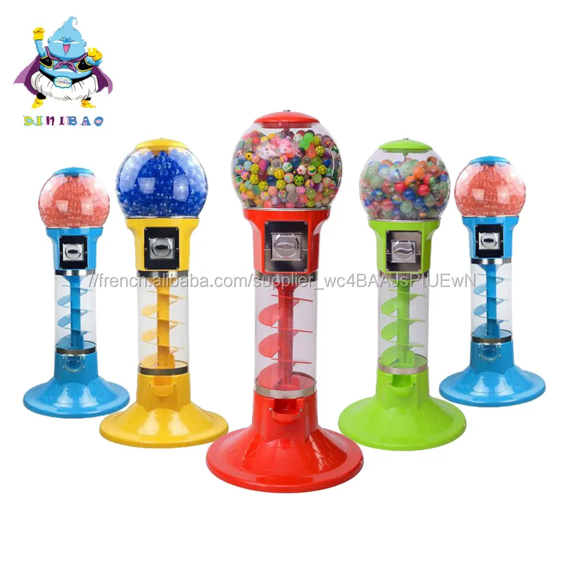 Máquina expendedora de juguetes cápsula Gashapon de monedas Loveliness para niños