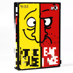 Good Face Bad Face, <span class=keywords><strong>Juego</strong></span> <span class=keywords><strong>de</strong></span> Cartas para Grupos, <span class=keywords><strong>Juego</strong></span> <span class=keywords><strong>de</strong></span> <span class=keywords><strong>Mesa</strong></span> Clásico, Regalo Festivo, Venta al por Mayor - Product Image 5