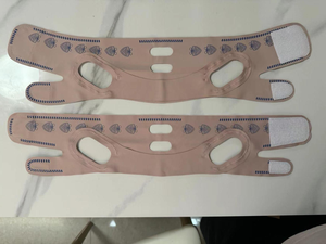 เข็มขัดกระชับสัดส่วนสายรัดใบหน้าแบบบางช่วย<span class=keywords><strong>ยก</strong></span><span class=keywords><strong>แก้ม</strong></span>ตัววีสายรัดหน้ากากลดคาง - Product Image 3