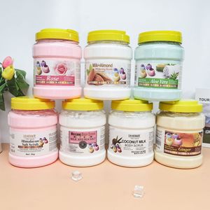 Gommage exfoliant pour le bain relaxant SPA en gros, 3 kg, nettoyage en profondeur, biologique, naturel, au <span class=keywords><strong>lait</strong></span> de rose, blanchissant, bombe de sel instantanée - Product Image 1