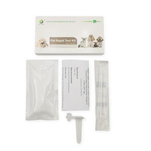 Kit de test rapide 2 en 1 pour l'antigène du virus de la maladie de Carré canine et du parvovirus pour animaux de compagnie, <span class=keywords><strong>diagnostic</strong></span> vétérinaire - Product Image 1